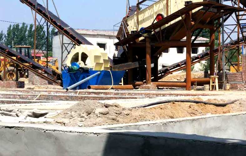 80-100t/h Sand Washing Plant in Nigeria