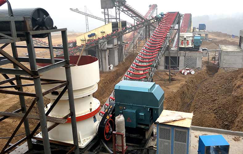 300-400t/h Stone Crusher Plant in Zambia