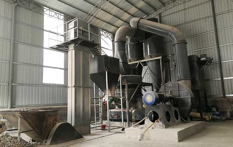 Gypsum Powder Grinding Line in India