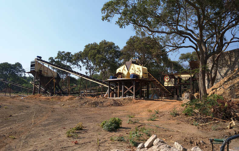 120-150t/h Stone Crusher in Ghana