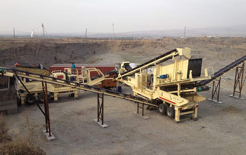 130-150t/h Mobile Crusher in Uganda