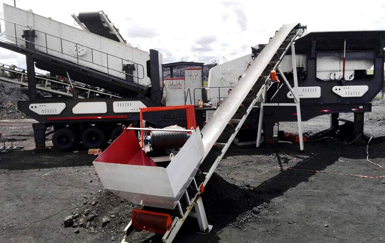 180-200t/h Mobile Crusher in Ghana