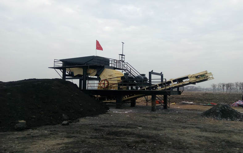 Mobile Coal Crusher in Indonesia