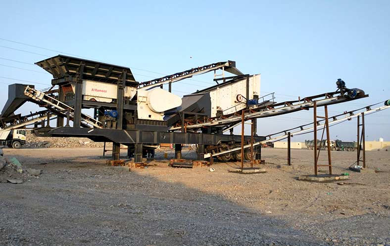 80-100t/h Mobile Crusher in Thailand