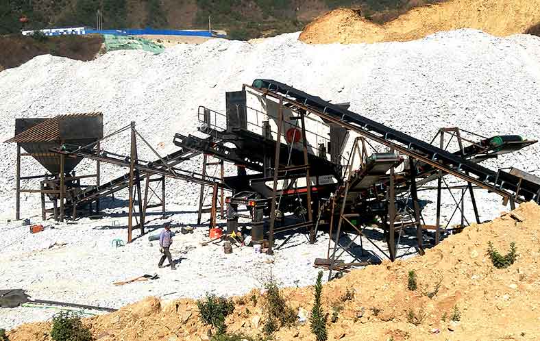 100-120t/h Mobile Crusher in Somalia