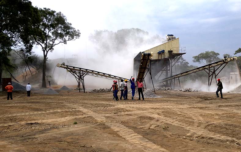 60-80t/h Stone Crusher in Somalia