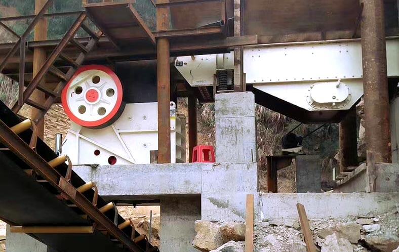 50-60t/h Stone Crusher in Namibia