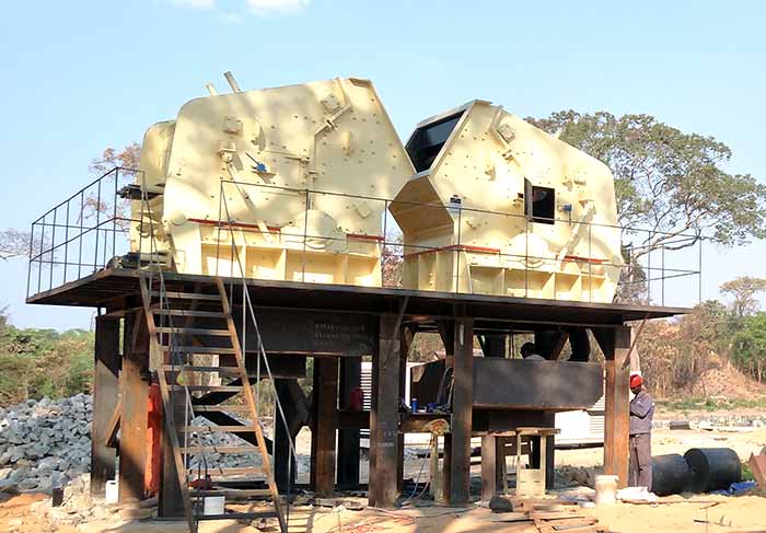100-150t/h Stone Crusher in Uzbekistan