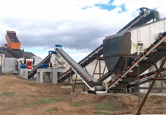 80-100t/h Stone Crusher in Botswana