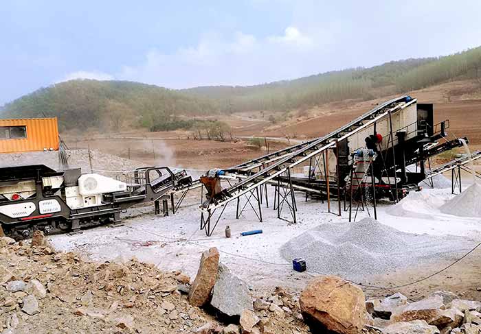 140-170t/h Mobile Crusher in Rwanda