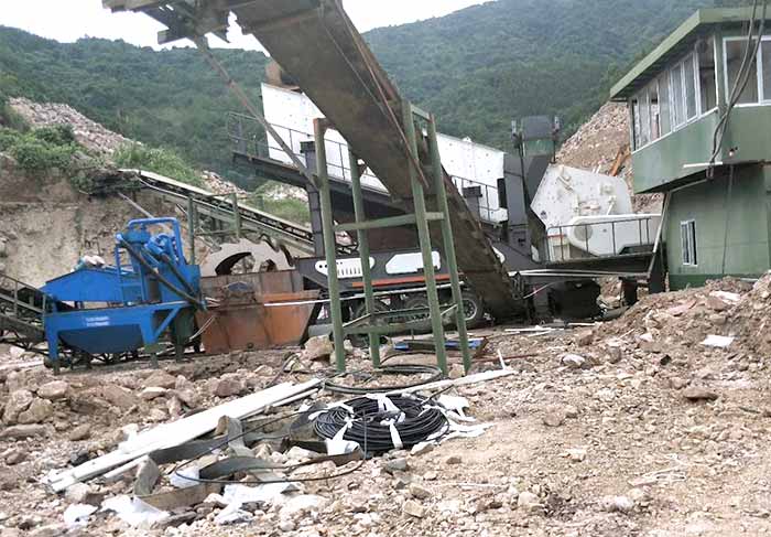 100t/h Mobile Crusher in Uzbekistan