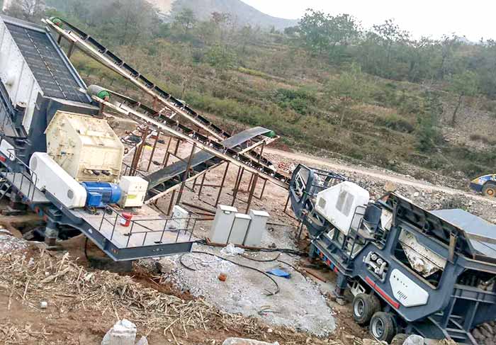 130-170t/h Mobile Crusher in Bangladesh