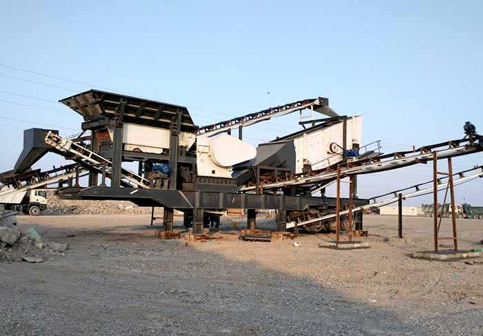 80-100t/h Mobile Crusher in Thailand