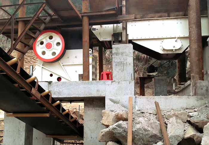 50-60t/h Stone Crusher in Namibia