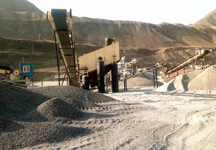 80-90t/h Stone Crusher in Namibia