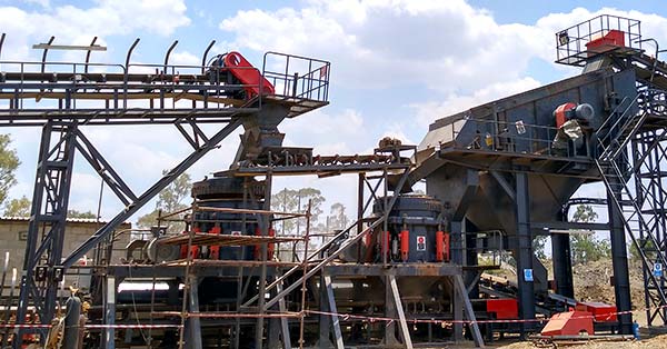 Crushing Plant For Iron Ore and Manganese Ore